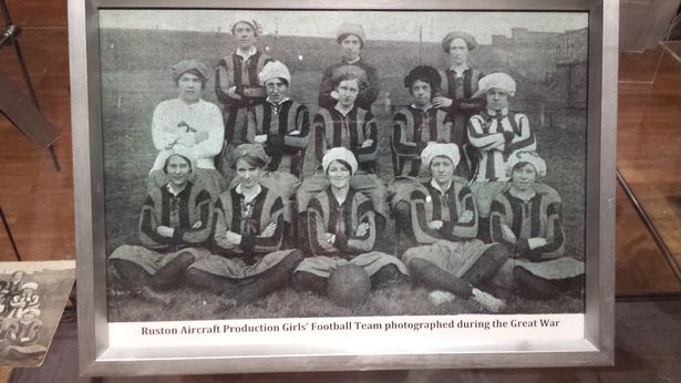 Ruston's women's football team